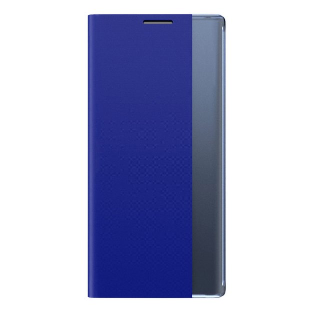 Sleep Case Bookcase Type Case with Smart Window for iPhone 13 Pro Max blue 8