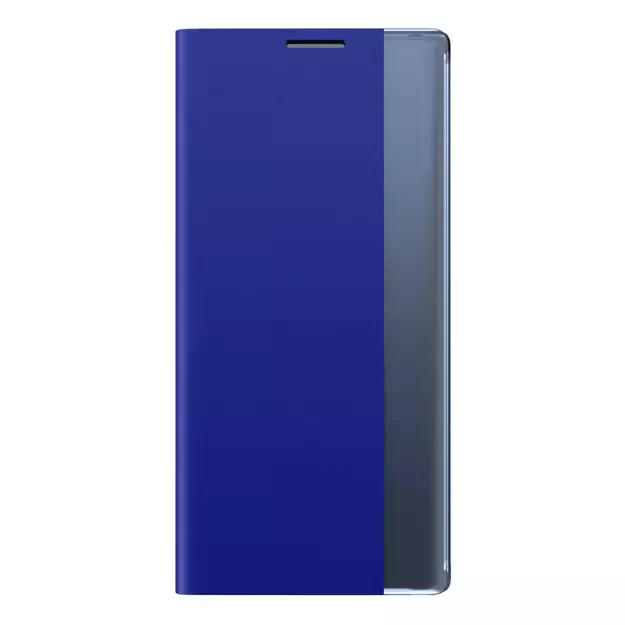 Sleep Case Bookcase Type Case with Smart Window for iPhone 13 Pro Max blue 1