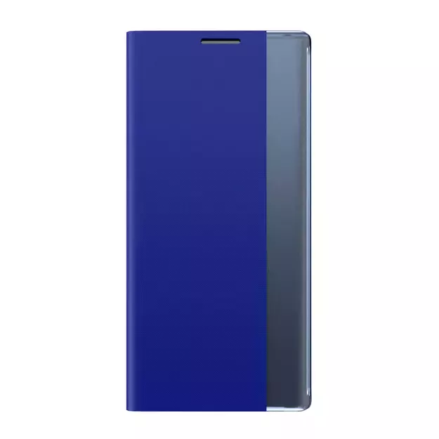 Sleep Case Bookcase Type Case with Smart Window for iPhone 13 mini blue 1