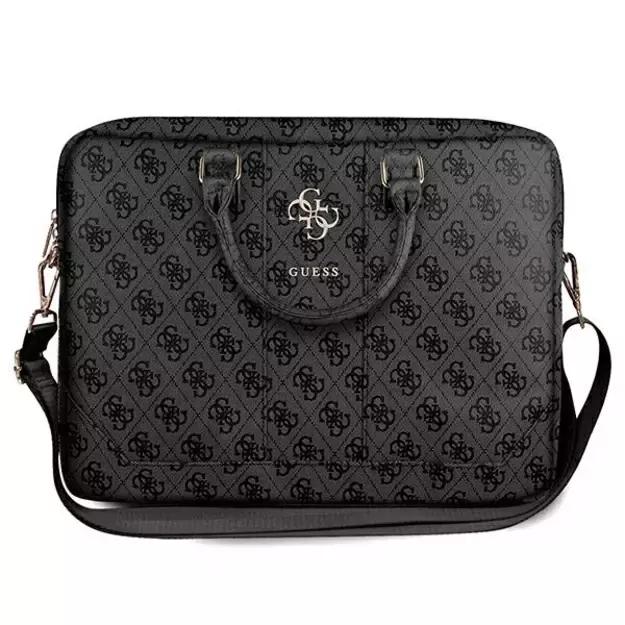 Guess 4G Big Logo bag for a 16&#39 &#39  laptop - gray