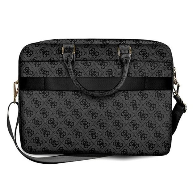 Guess 4G Big Logo bag for a 16' '  laptop - gray 1