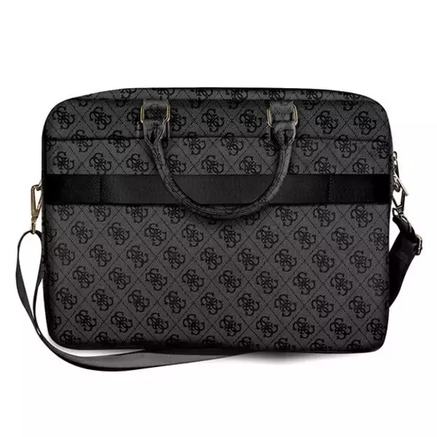 Guess 4G Big Logo bag for a 16&#39 &#39  laptop - gray 1