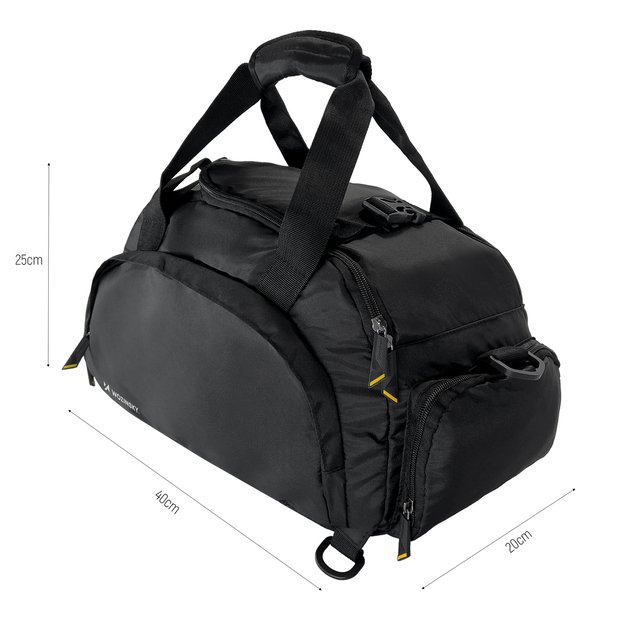 Wozinsky Travel Sports Bag Backpack Hand Luggage Bag 40x20x25 cm for Airplane Black (WSB-B01) 35