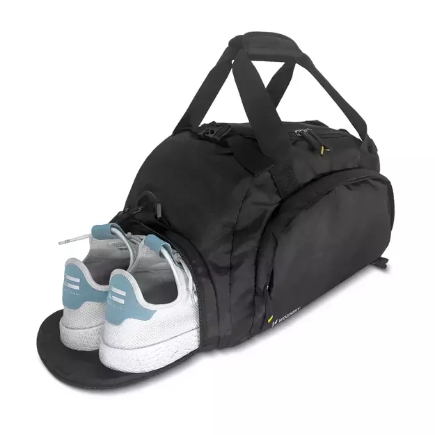 Wozinsky Travel Sports Bag Backpack Hand Luggage Bag 40x20x25 cm for Airplane Black (WSB-B01) 10