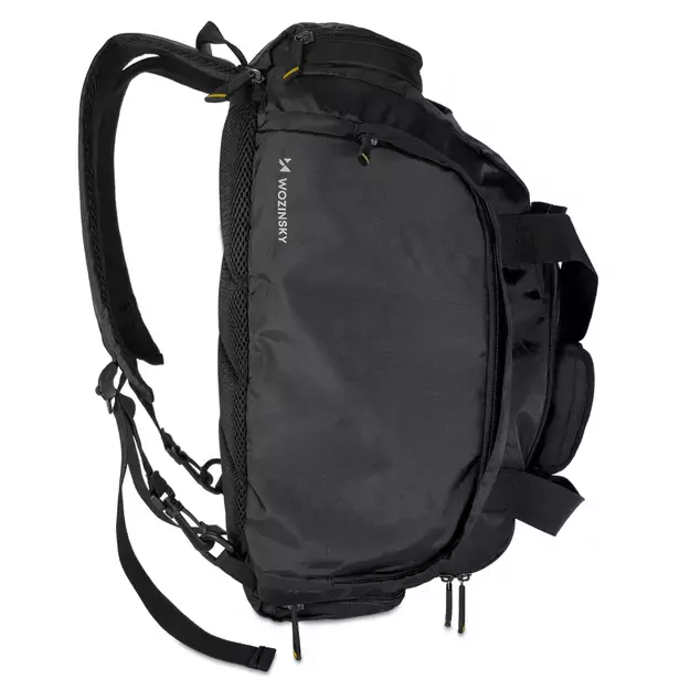 Wozinsky Travel Sports Bag Backpack Hand Luggage Bag 40x20x25 cm for Airplane Black (WSB-B01) 5