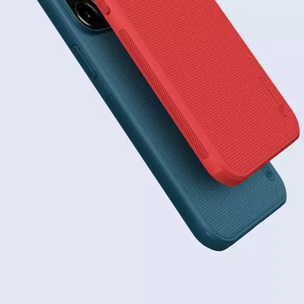 Nillkin Super Frosted Shield reinforced case, cover for iPhone 13 Pro, blue 8