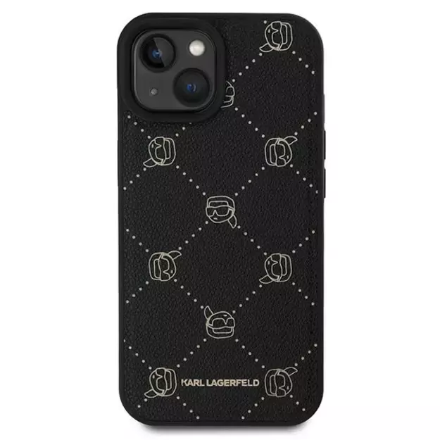 Karl Lagerfeld Karl Head MagSafe Case for iPhone 15 Plus - Black 2