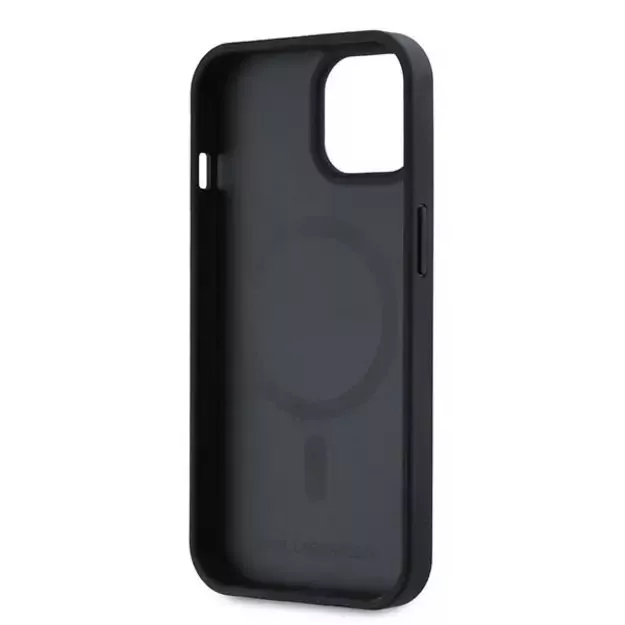 Karl Lagerfeld Karl Head MagSafe Case for iPhone 15 Plus - Black 6