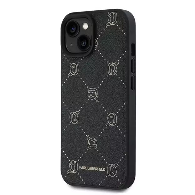 Karl Lagerfeld Karl Head MagSafe Case for iPhone 15 Plus - Black 1