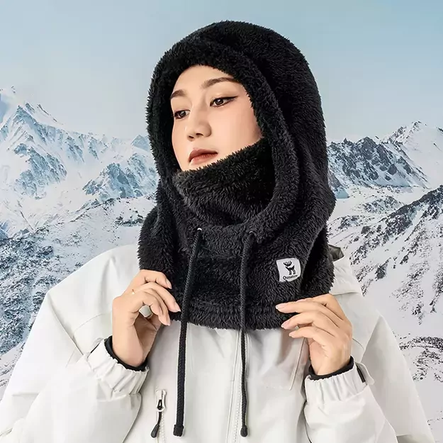 Qunature Arctic Velvet Ski Balaclava Size L - Black 10