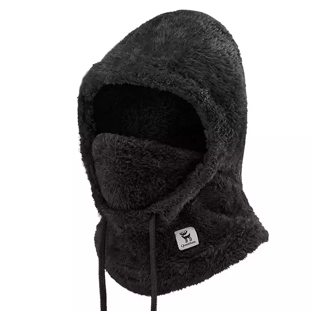 Qunature Arctic Velvet Ski Balaclava Size L - Black 5
