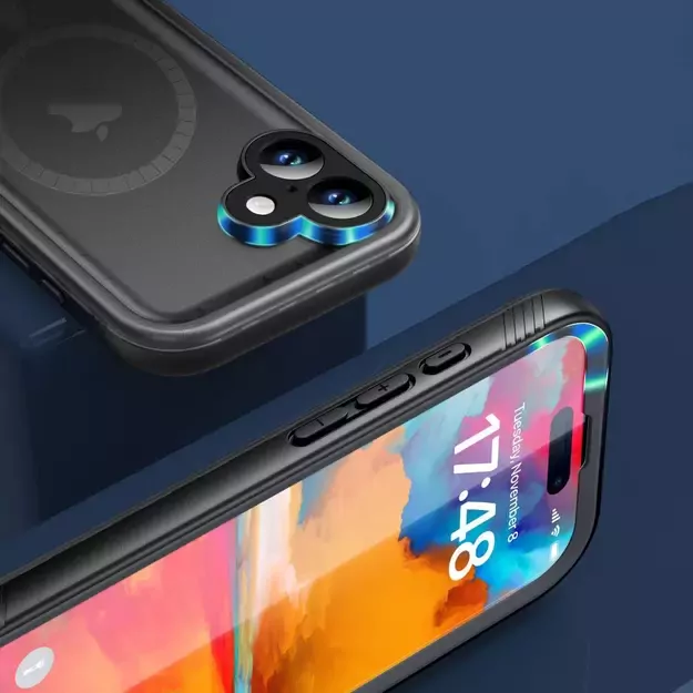 Tech-Protect ShellBox MagSafe IP68 Case for iPhone 16 Pro - Black 12