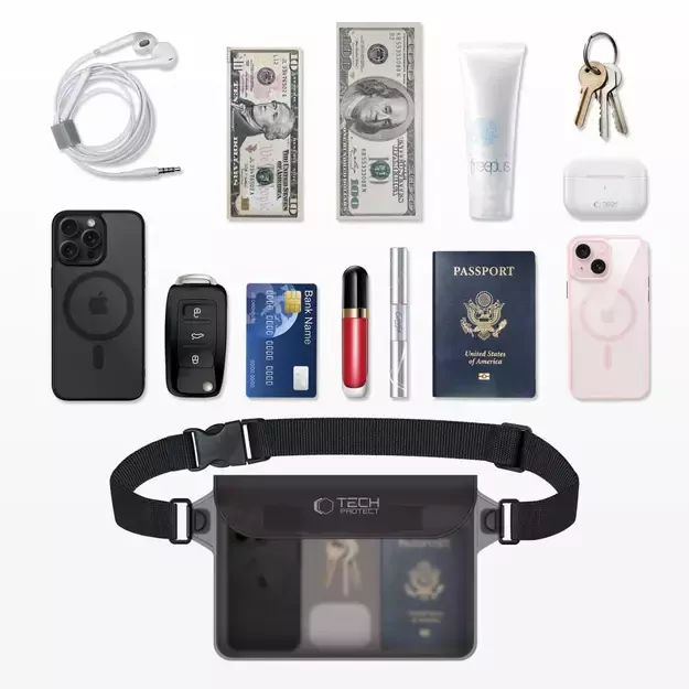 Tech-Protect UWP10 Waterproof Bag - Black 5