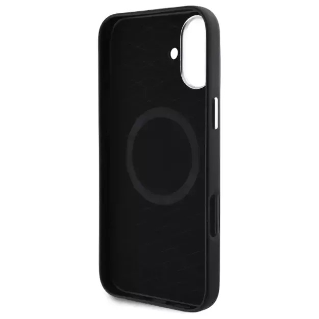 BMW M Smooth Full Wrapped Metal MagSafe Case for iPhone 16 Plus - Black 13