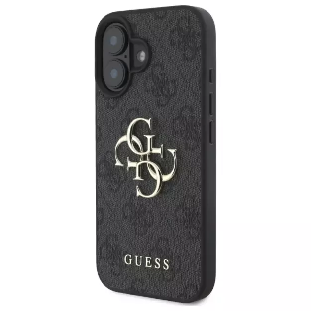 Guess 4G Big Logo iPhone 16 Plus Case - Black 8