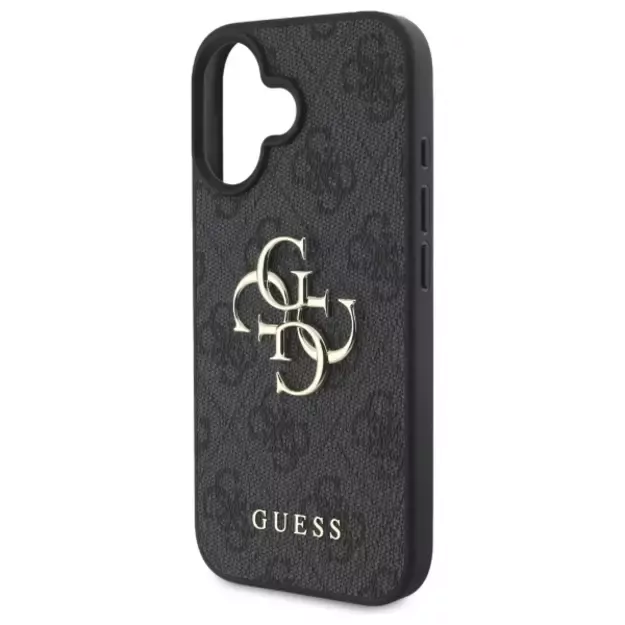 Guess 4G Big Logo iPhone 16 Plus Case - Black 14