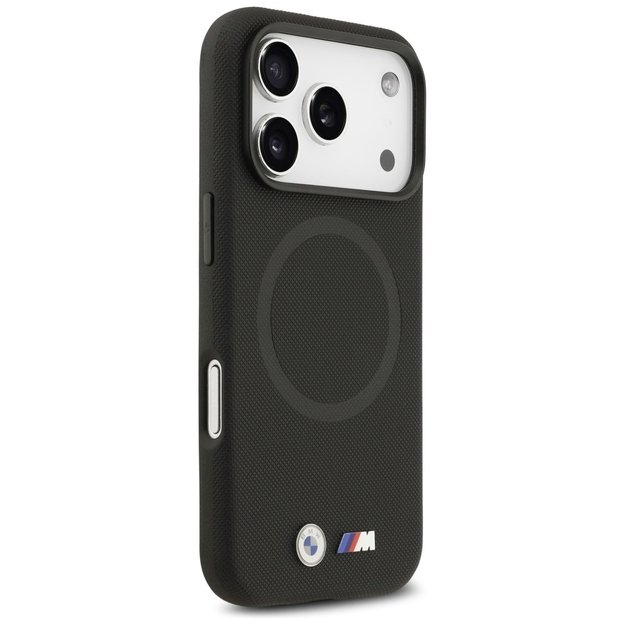 BMW M FW Metal Logo MagSafe Case for iPhone 17 Pro Max - Black 3