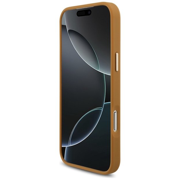 Karl Lagerfeld Karl Script Logo Case for iPhone 17 Pro Max - Brown 4