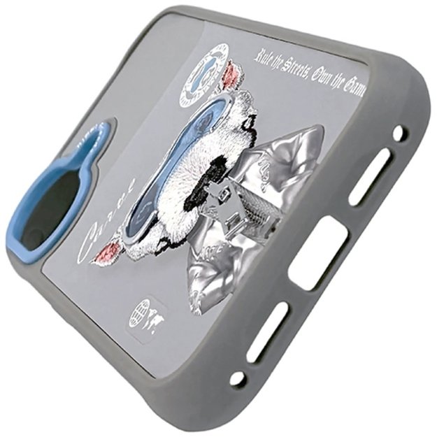 Nimmy Cool&amp Cute 2.0 nag case for iPhone 17 - gray 2