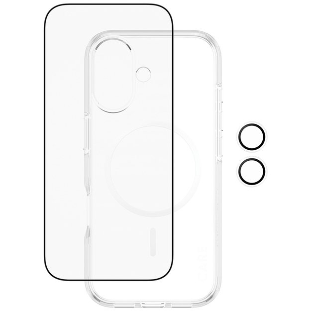 CARE by PanzerGlass Flagship Explorer 3in1 Case + Glass + Lens for iPhone 17 2