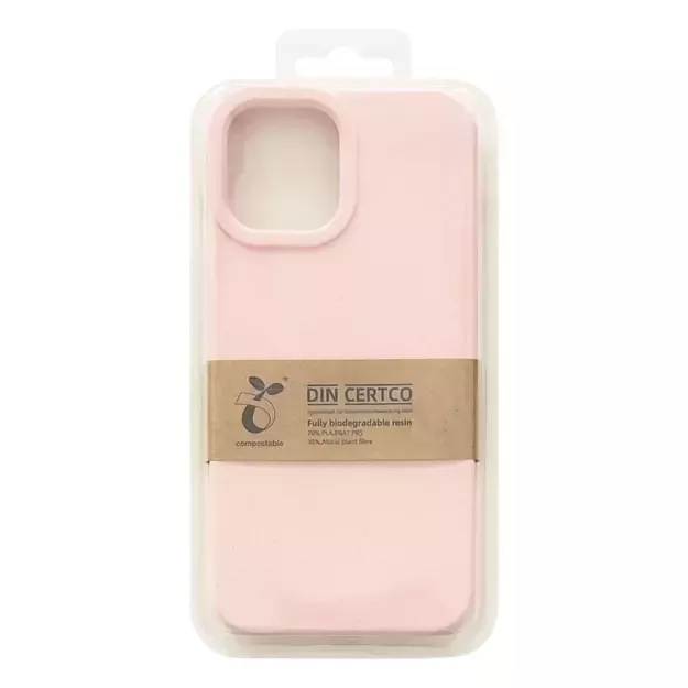 Eco Case case for iPhone 14 Plus silicone degradable cover pink 12