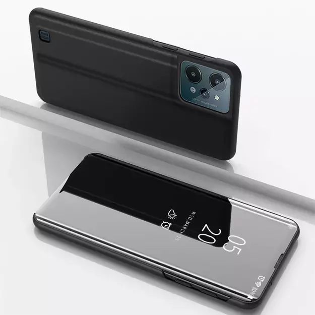Clear View Case cover for Realme C31 flip cover black 9