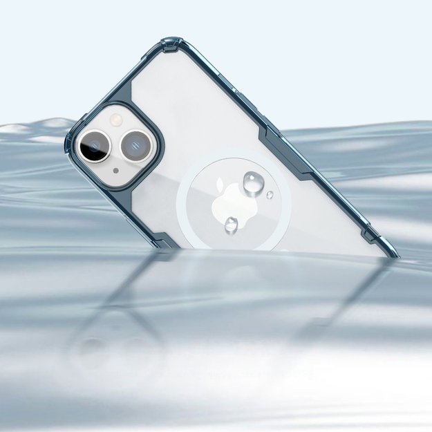 Nillkin Nature Pro Magnetic Case for iPhone 14 Plus, magnetic MagSafe cover, transparent 36