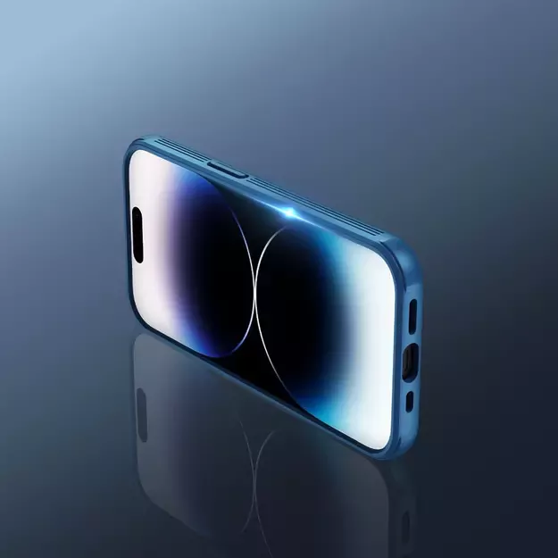 Nillkin CamShield Pro Case iPhone 14 Pro Max Armored Cover Camera Protector Blue 28