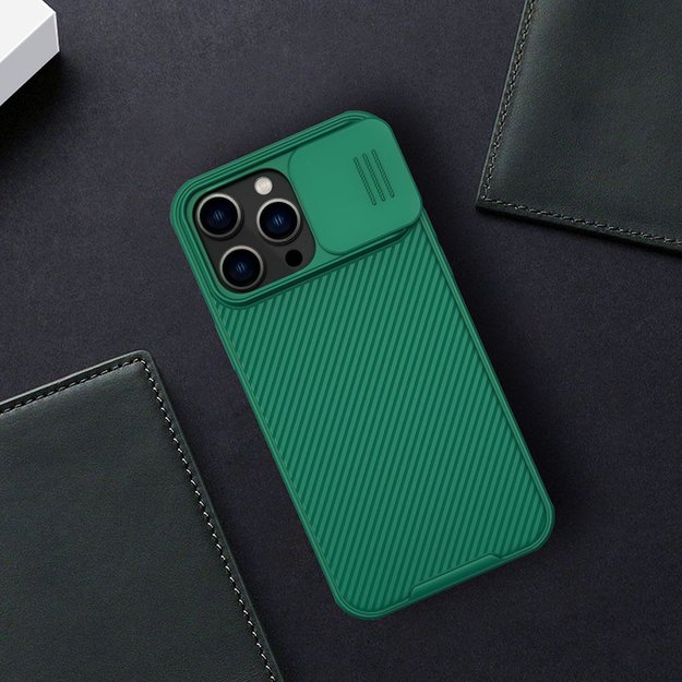 Nillkin CamShield Pro Case iPhone 14 Pro Max Armored Cover Camera Protector Blue 10