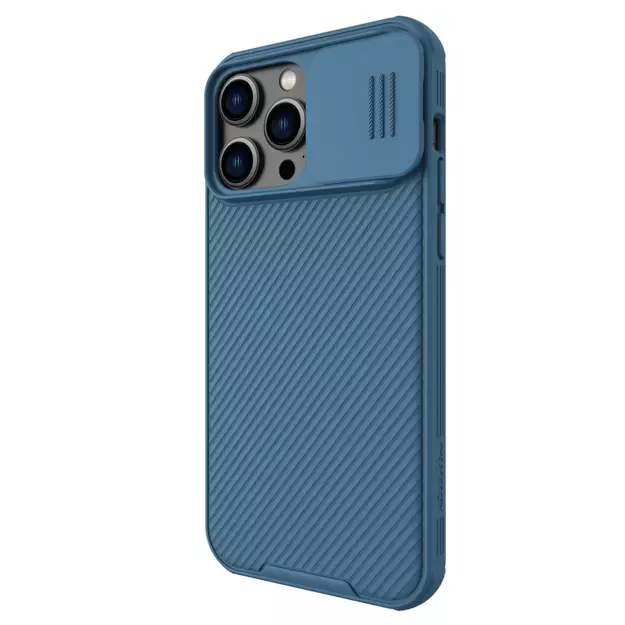 Nillkin CamShield Pro Case iPhone 14 Pro Max Armored Cover Camera Protector Blue 23