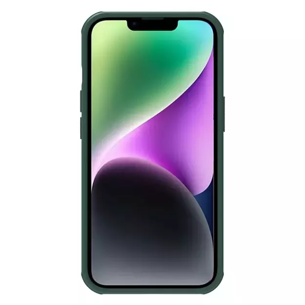 Nillkin Super Frosted Shield Pro case for iPhone 14 Plus back cover green 18