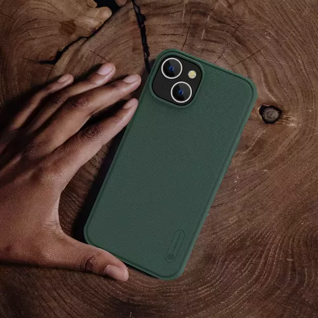 Nillkin Super Frosted Shield Pro case for iPhone 14 Plus back cover green 30