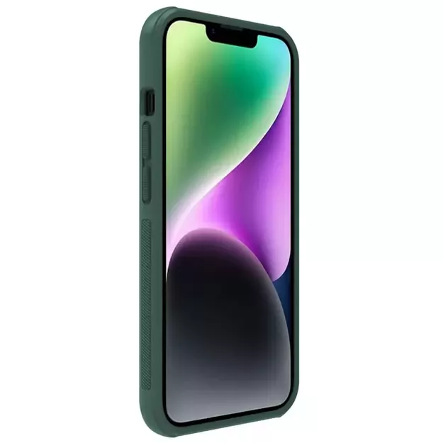 Nillkin Super Frosted Shield Pro case for iPhone 14 Plus back cover green 19