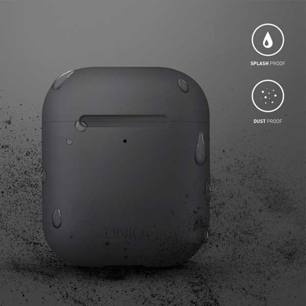 Uniq Lino AirPods 1/2 Gen Case - Beige 7