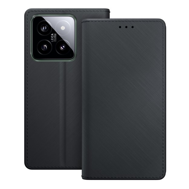 3mk Wallet Case for Xiaomi 14 Pro - Black 9