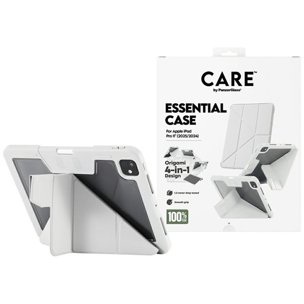 Care by PanzerGlass Y fold case for iPad Pro 11&quot  2025 / 2024 - light gray