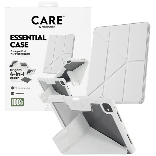 Care by PanzerGlass Y fold case for iPad Pro 11&quot  2025 / 2024 - light gray 3