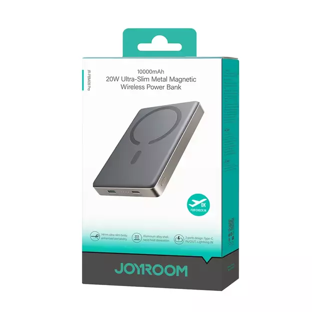 Powerbank Joyroom JR-PBM08 Pro 10000mAh ultra-thin - titanium 7