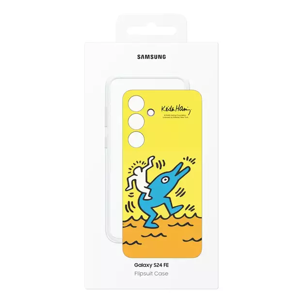 Samsung Flipsuit Case EF-MS721CYEGWW for Samsung Galaxy S 24 FE - yellow 5