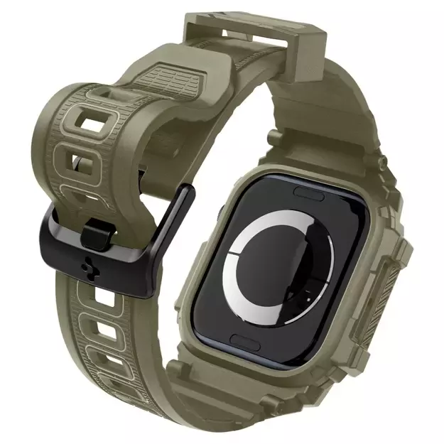 Spigen Rugged Armor ”Pro” Strap for Apple Watch 10 (46MM) - Green 18