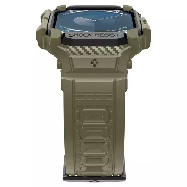 Spigen Rugged Armor ”Pro” Strap for Apple Watch 10 (46MM) - Green 13