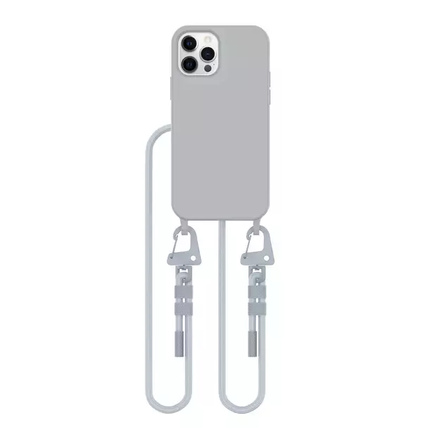 Tech-Protect MagNecklace MagSafe Case for iPhone 12 / 12 Pro - Gray 1
