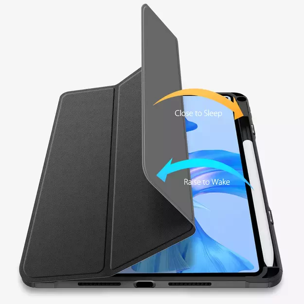 Dux Ducis Toby Case for Huawei MatePad Pro 11   (2022) Cover with S Pen Pen Smart Cover Stand Black 37