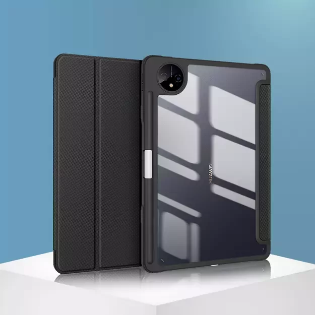 Dux Ducis Toby Case for Huawei MatePad Pro 11   (2022) Cover with S Pen Pen Smart Cover Stand Black 39