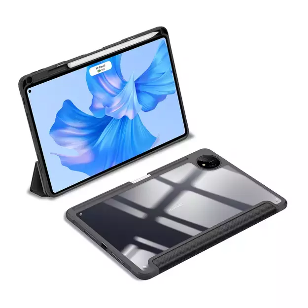 Dux Ducis Toby Case for Huawei MatePad Pro 11   (2022) Cover with S Pen Pen Smart Cover Stand Black