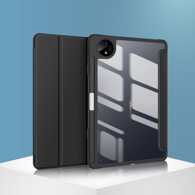 Dux Ducis Toby Case for Huawei MatePad Pro 11   (2022) Cover with S Pen Pen Smart Cover Stand Black 19