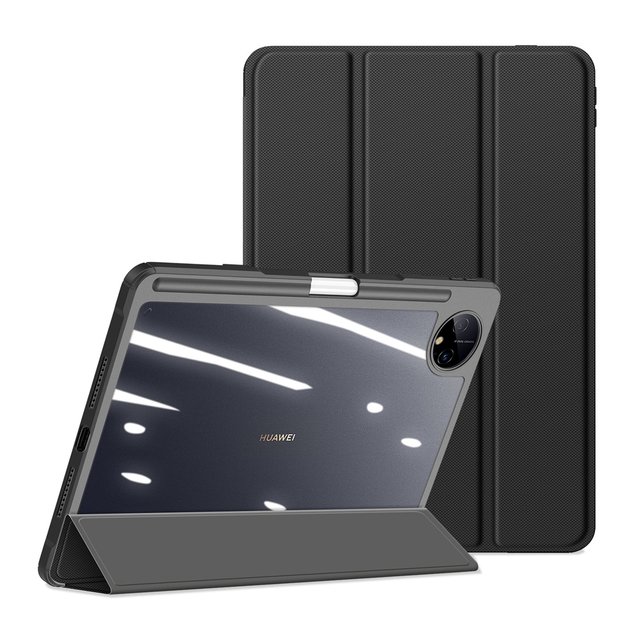Dux Ducis Toby Case for Huawei MatePad Pro 11   (2022) Cover with S Pen Pen Smart Cover Stand Black 10
