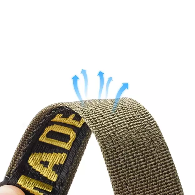 Dux Ducis Strap (Outdoor Version) Apple Watch Ultra strap, SE, 9, 8, 7, 6, 5, 4, 3, 2, 1 (49, 45, 44, 42 mm) nylon strap yellow bracelet 3