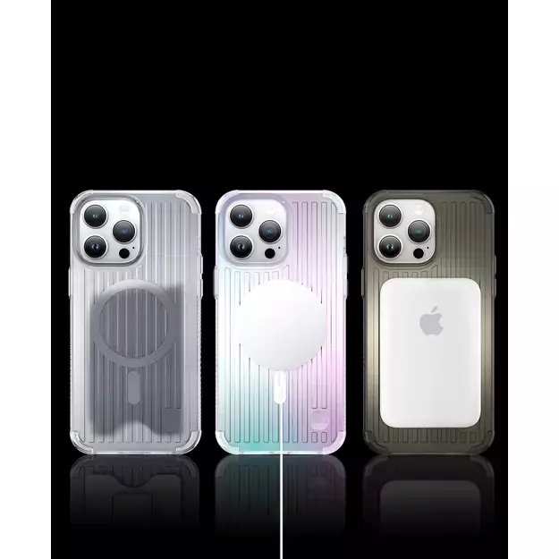 Kingxbar PQY Go Out Series magnetic case for iPhone 14 Pro MagSafe black 11