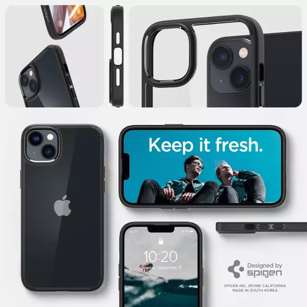 Spigen Ultra Hybrid iPhone 14 Plus Case - Matte Black 21